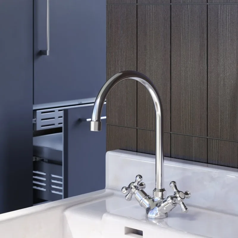 Смеситель для кухни Damixa RedBlu Retro 230000000 Sancos — официальный сайт