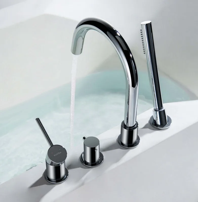 Смеситель на борт ванны AQUATEK Европа AQ1348CR, хром Sancos — официальный сайт