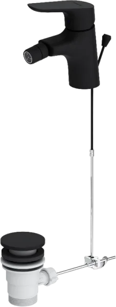 Смеситель для биде Damixa Jupiter 770240300 черный матовый Sancos — Оригинал