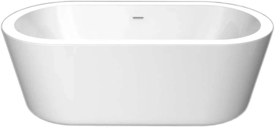 Акриловая ванна BelBagno BB12-1775 180x80 см, отдельностоящая, белая, овальная Sancos — официальный сайт