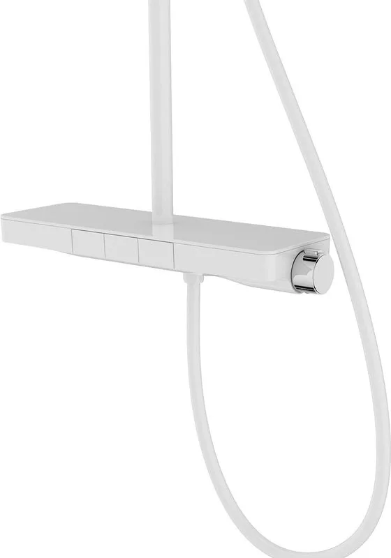 Душевая стойка Vincea Inspire VSFS-3I12TW, с термостатом, белый Sancos — официальный сайт