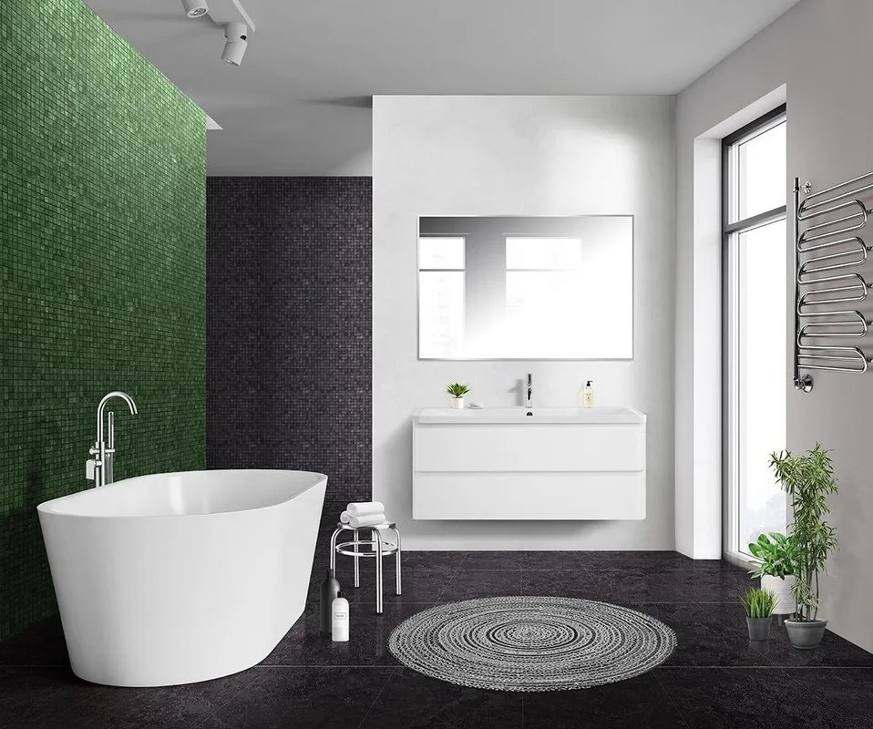 Тумба под раковину без столешницы BelBagno Albano 120 подвесная, bianco lucido Sancos — официальный сайт