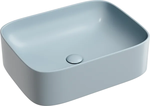 Накладная раковина Ceramicanova Element CN6052MHL серо-голубая матовая Sancos — Оригинал