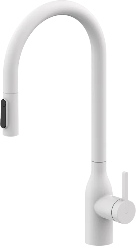 Смеситель для кухни Paulmark Universal Un213880-WH белый Sancos — официальный сайт