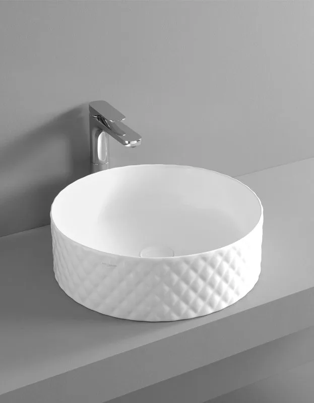 Накладная раковина ArtCeram Rombo OSL009 44 см Sancos — официальный сайт