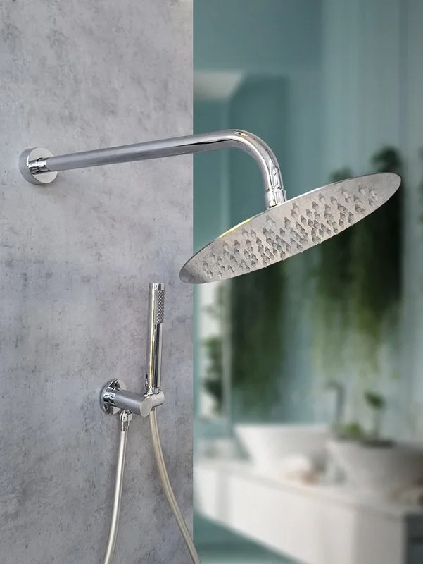 Душевой комплект AltroBagno Unione 040106 Cr, С ВНУТРЕННЕЙ ЧАСТЬЮ, хром Sancos — официальный сайт