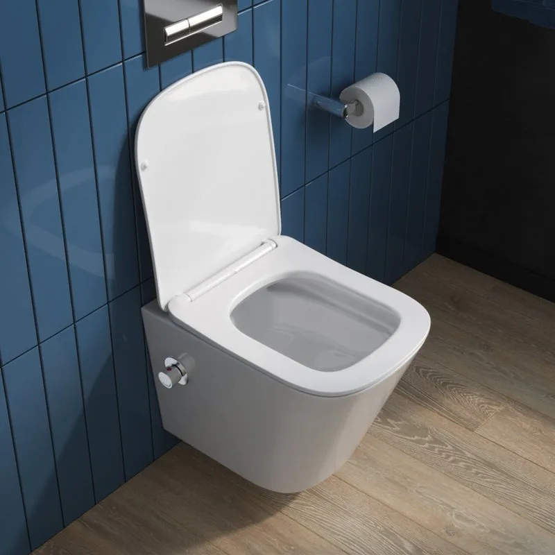 Унитаз подвесной BelBagno Due BB3103CHR-BS/SC Sancos — официальный сайт