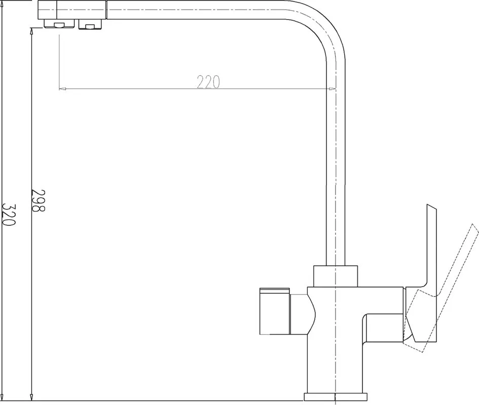 Смеситель для кухни Zorg Sanitary ZR 334 YF-NICKEL никель Sancos — официальный сайт