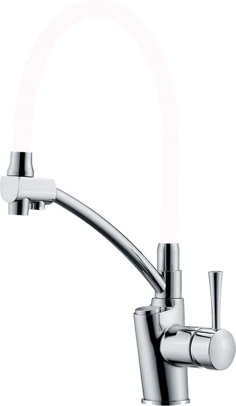 Смеситель для кухни Zorg Sanitary ZR 354-8 YF с гибким изливом Sancos — официальный сайт