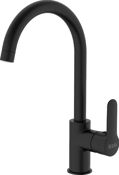 Смеситель для кухни IDDIS Cuba CUBBLFJi05 черный Sancos — официальный сайт