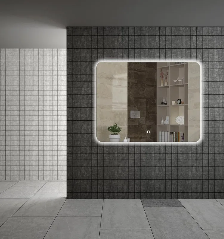 Зеркало Armadi Art Vallessi 80x70 круговая подсветка Sancos — официальный сайт