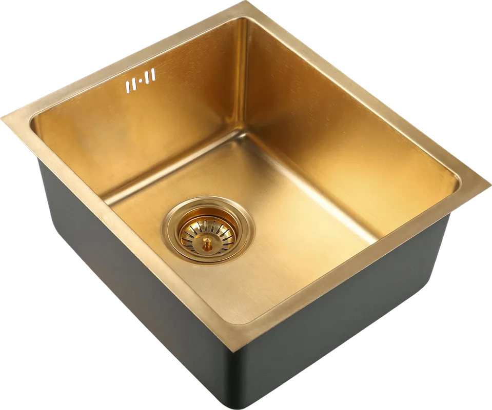 Мойка кухонная Zorg Inox PVD SZR-4438 bronze Sancos — официальный сайт