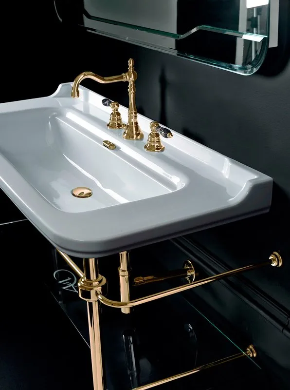 Раковина Kerasan Waldorf 4144 с 3 отверстиями Sancos — официальный сайт