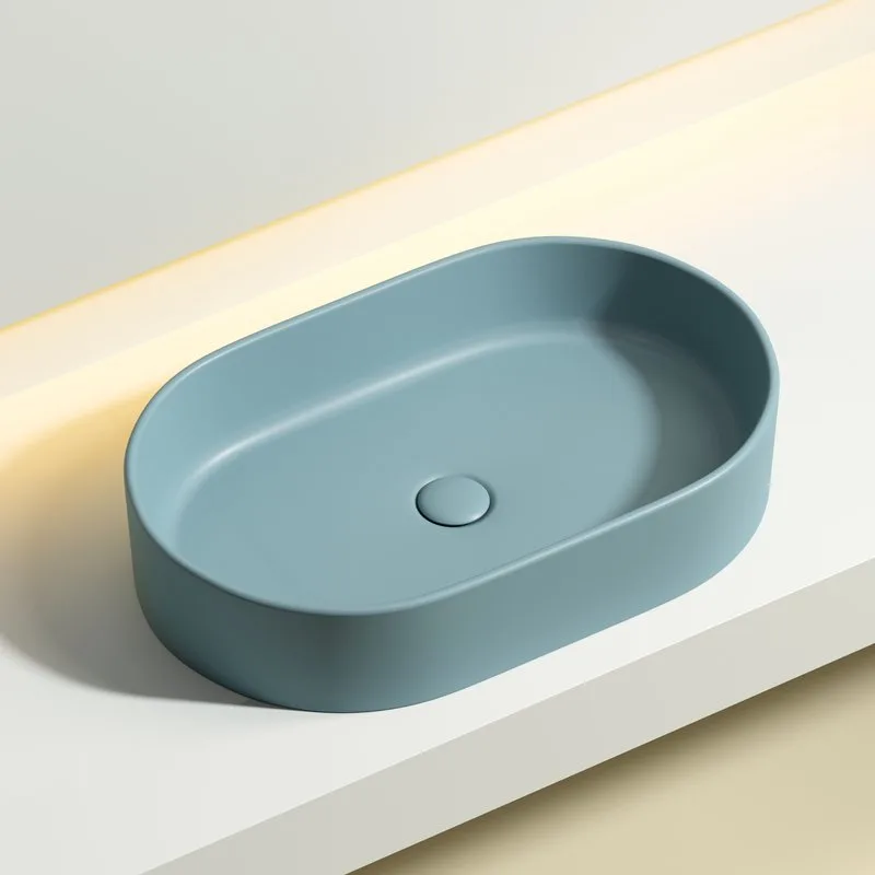 Накладная раковина Ceramicanova Element CN6048MLG зеленая матовая Sancos — официальный сайт