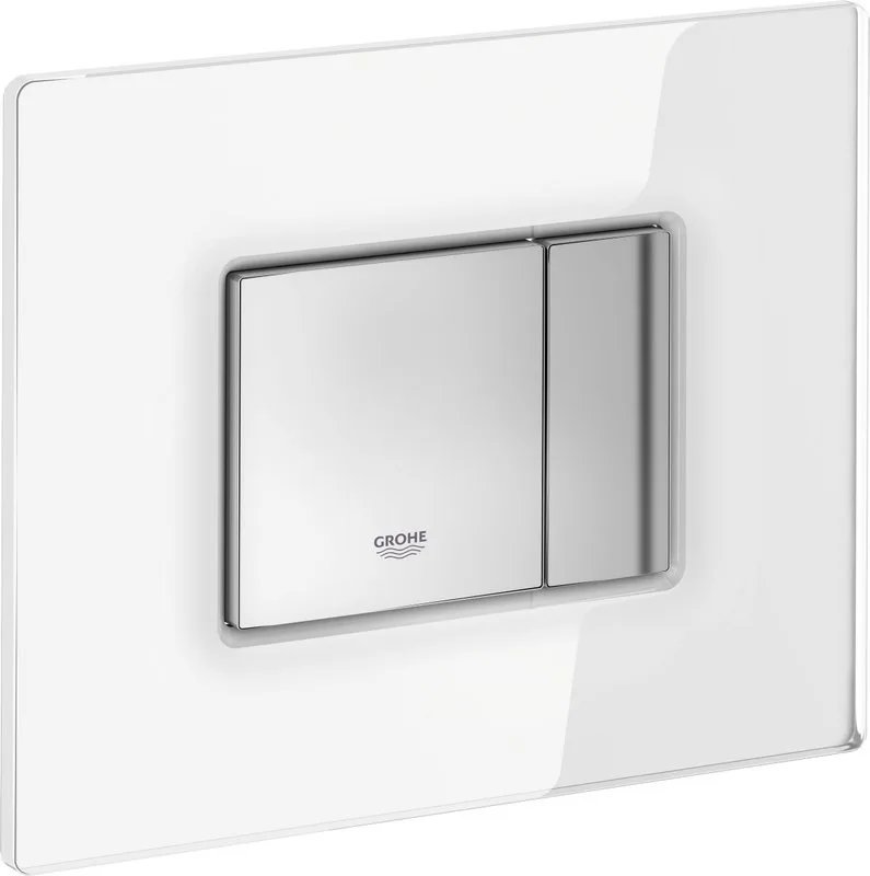 Кнопка смыва Grohe Skate Cosmopolitan 38845LS0 белая Sancos — официальный сайт