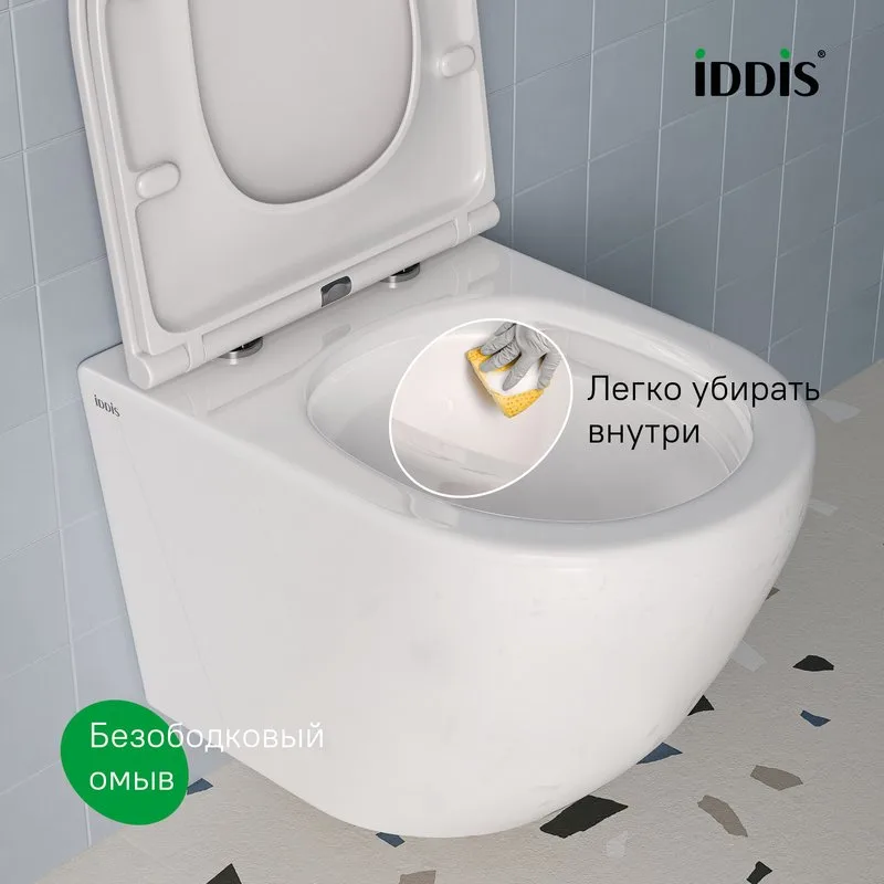 Унитаз подвесной IDDIS Blanco Q BLQNDSEI25 Sancos — официальный сайт