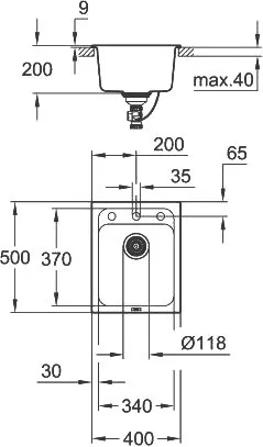 Мойка кухонная Grohe K700 31650AT0 Sancos — официальный сайт