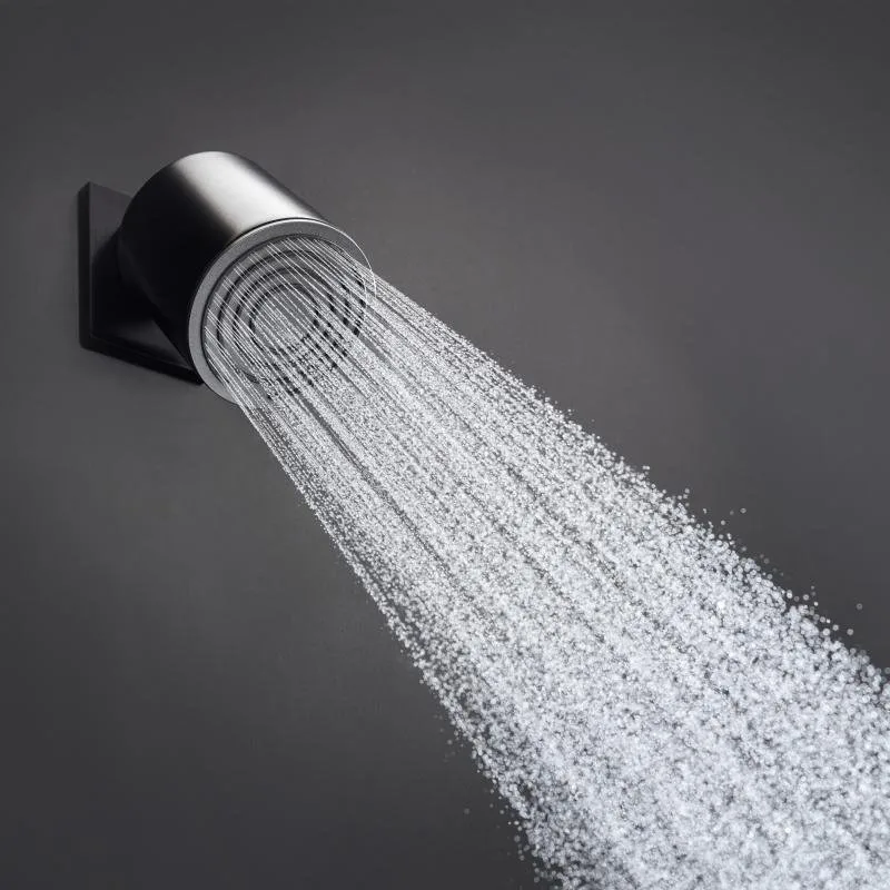 Верхний душ Hansgrohe Pulsify 105 1jet 24130670 матовый черный Sancos — официальный сайт