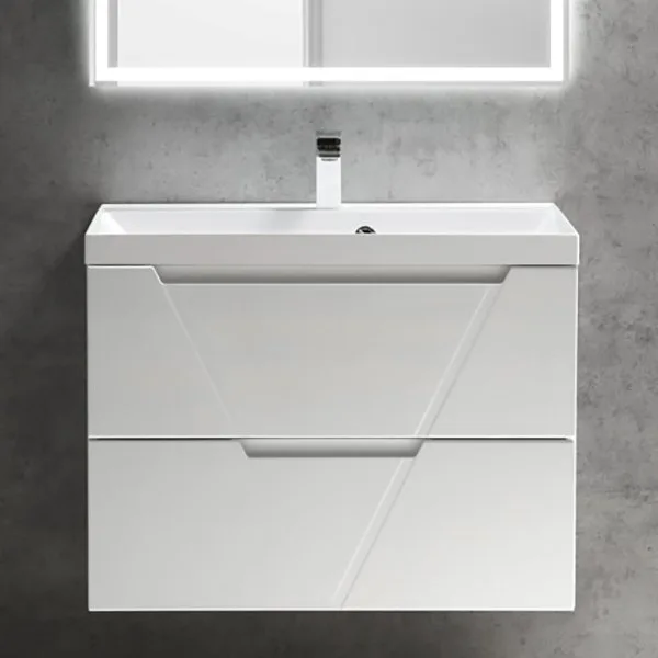 Тумба под раковину без столешницы BelBagno Vittoria 70 подвесная, bianco opaco Sancos — официальный сайт