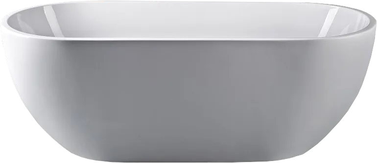 Акриловая ванна Art&Max AM-218-1500-750 150x75 см, отдельностоящая, белая, овальная, с каркасом Sancos — официальный сайт