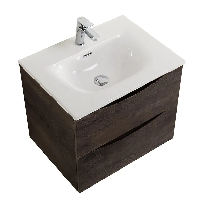 Тумба под раковину без столешницы BelBagno Marino-cer-mini 50 подвесная, rovere nature grigio Sancos — официальный сайт
