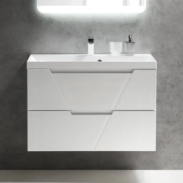 Тумба под раковину без столешницы BelBagno Vittoria 90 подвесная, bianco lucido Sancos — официальный сайт