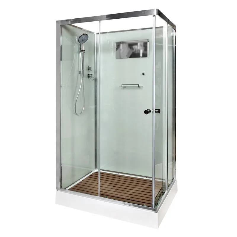 Душевая кабина DTO K402 120х90, профиль хром, стекло прозрачное Sancos — официальный сайт
