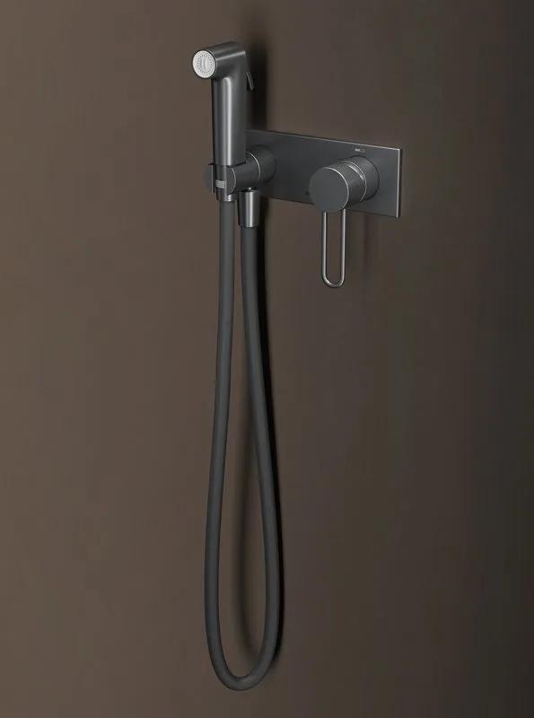 Гигиенический душ IDDIS Duna DUNGMV0i08 со смесителем, графит матовый Sancos — официальный сайт