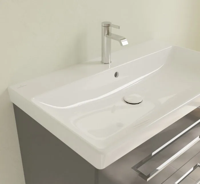 Мебельная раковина Villeroy & Boch Avento 41568001 альпийский белый Sancos — официальный сайт