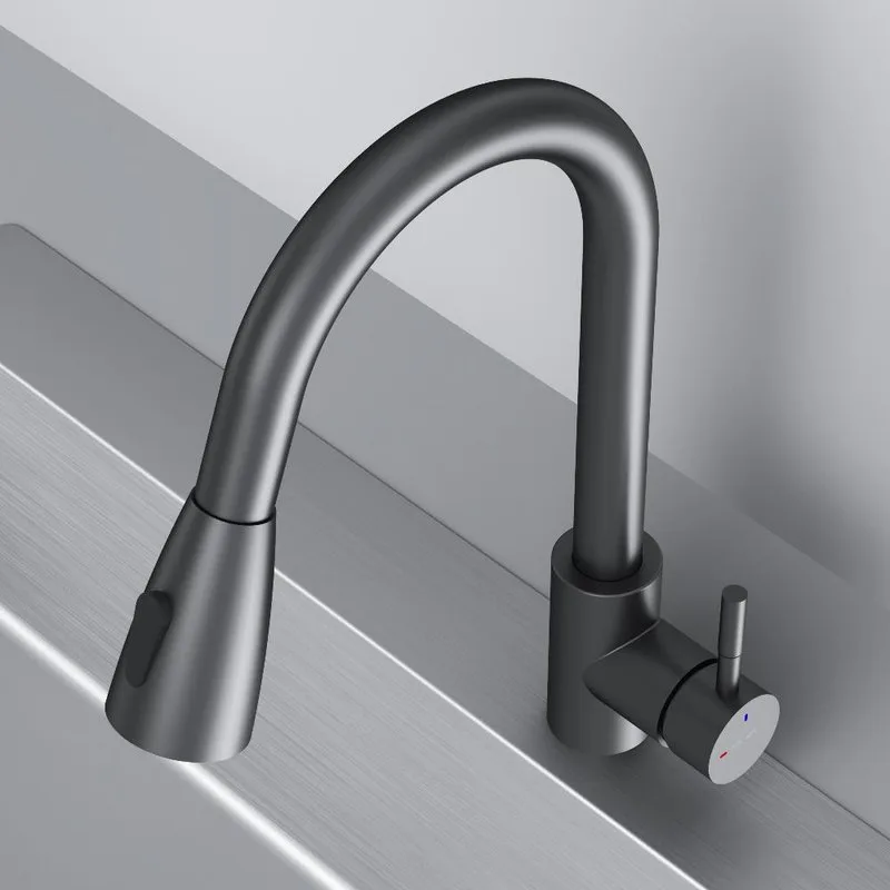 Смеситель для кухни AM.PM X-Joy S F85B07522, черный Sancos — официальный сайт