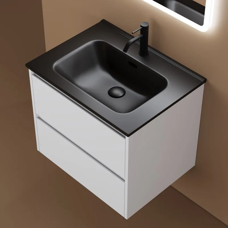 Тумба под раковину Sancos Libra 60 подвесная белый глянец, LB60W Sancos — официальный сайт