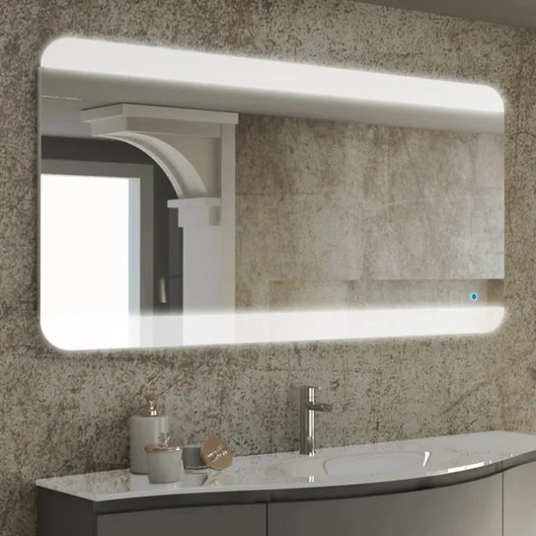 Зеркало Cezares 136х70 c LED-подсветкой touch system