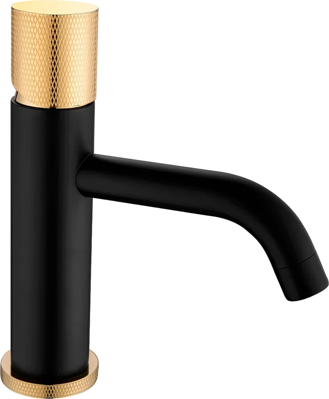 Смеситель для раковины Boheme Stick 121-BG.2 black touch gold Sancos — официальный сайт