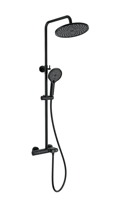 Душевая стойка Wonzon & Woghand MUSE Corno WW-B2091-A-MB, матовая черная Sancos — официальный сайт