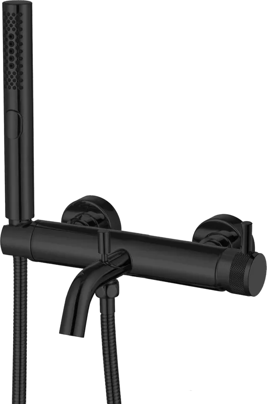 Смеситель для ванны с душем Allen Brau Priority 5.31D10-31, матовый черный Sancos — официальный сайт