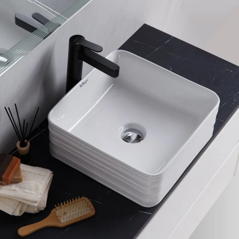 Накладная раковина BelBagno BB1421 накладная Sancos — официальный сайт