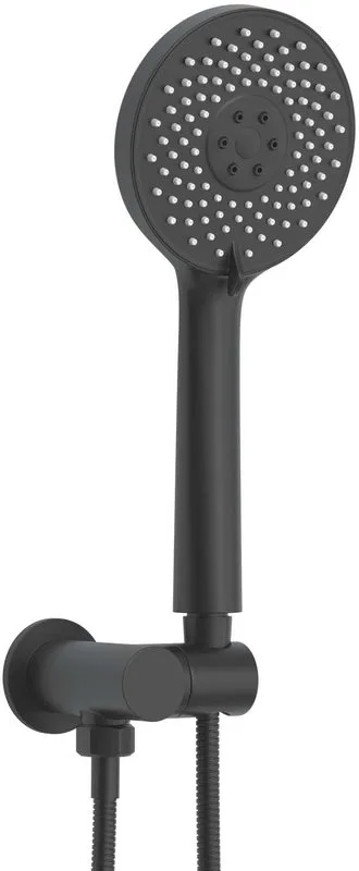 Душевой комплект Berges Nardis 3R 071008, С ВНУТРЕННЕЙ ЧАСТЬЮ, черный матовый Sancos — официальный сайт