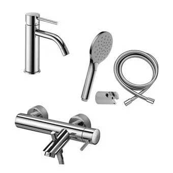 Комплект для ванной Paffoni Light KITLIG022CR120 хром Sancos — официальный сайт