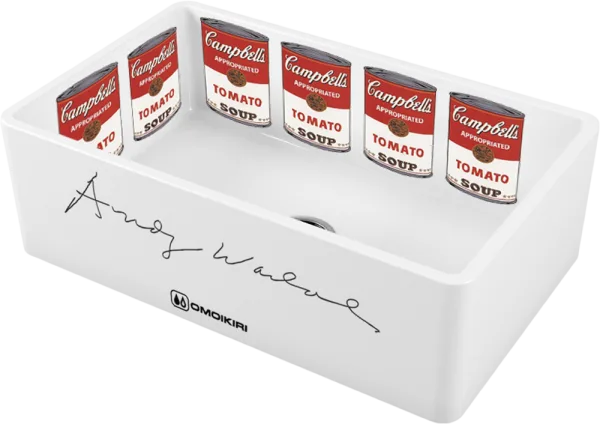 Мойка кухонная Omoikiri Mikura 76-Warhol white Sancos — Оригинал
