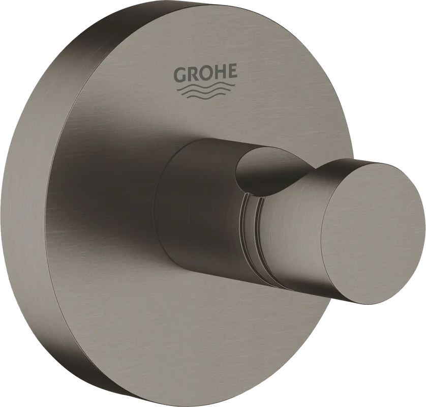 Крючок Grohe Essentials 40364AL1 темный графит Sancos — официальный сайт