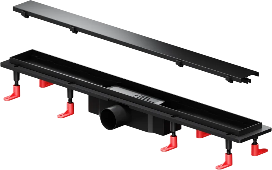 Душевой трап (лоток) AM.PM PrimeFlow Tile 70 см, черный матовый Sancos — официальный сайт