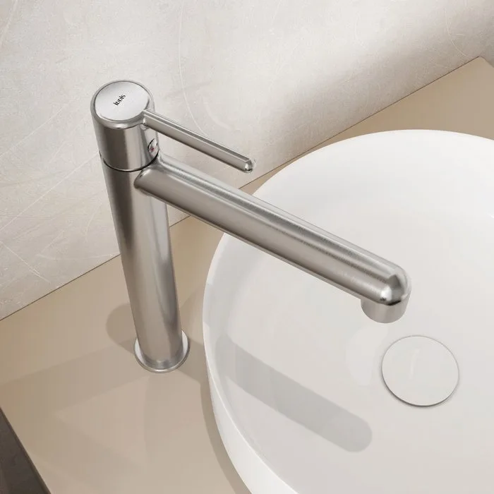 Смеситель для раковины IDDIS AIGBC01i01 хром матовый Sancos — официальный сайт