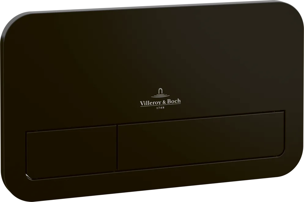 Кнопка смыва Villeroy & Boch Viconnect 922490AN black matt Sancos — официальный сайт