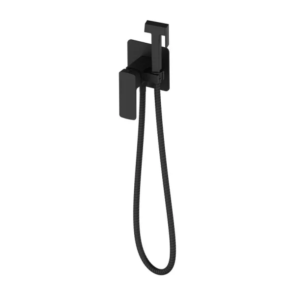 Гигиенический душ Oliveeka D OL-829003-MB С ВНУТРЕННЕЙ ЧАСТЬЮ, черный матовый Sancos — Оригинал
