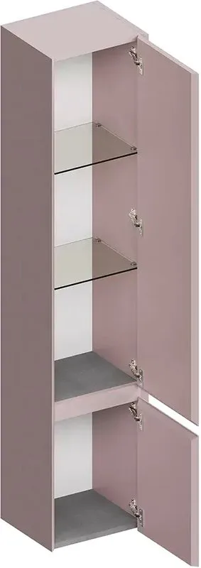 Шкаф-пенал для ванной KERAMA MARAZZI Cubo 165 R мальва матовый Sancos — официальный сайт