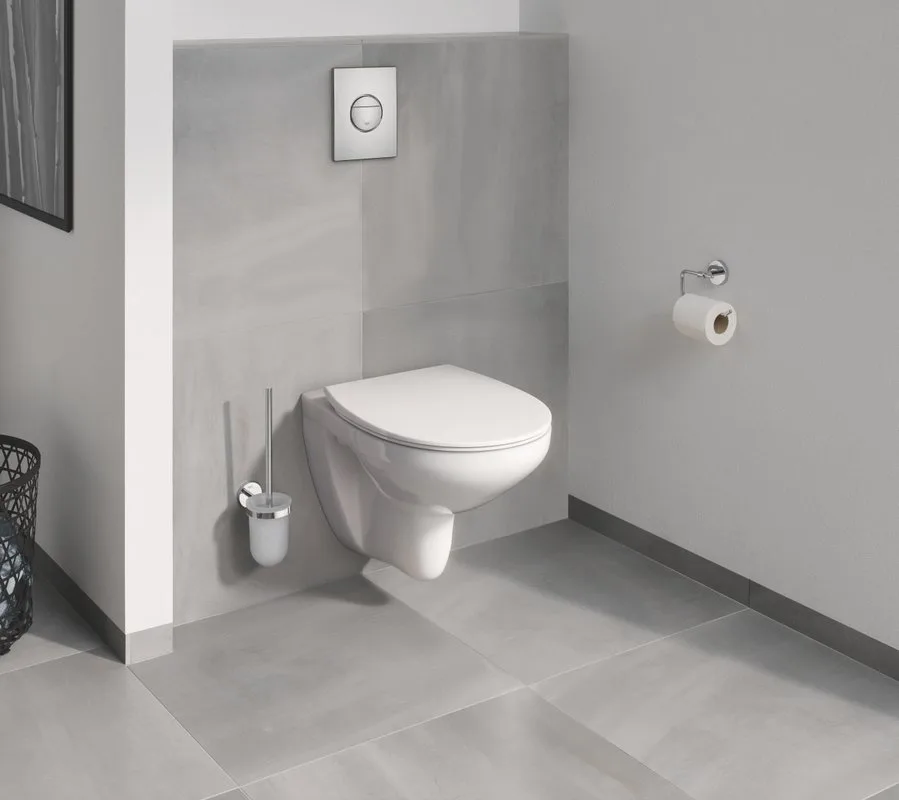 Крышка-сиденье Grohe Bau Ceramic Bau Ceramic 39898000 с микролифтом, тонкое Sancos — официальный сайт