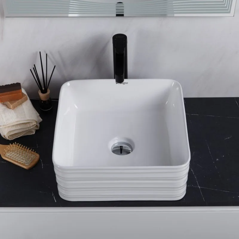 Накладная раковина BelBagno BB1421 накладная Sancos — официальный сайт