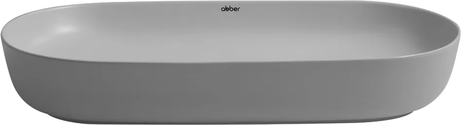 Накладная раковина Abber Bequem AC2110MLG матовая светло-серая Sancos — официальный сайт
