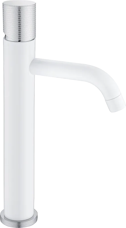 Смеситель для раковины Boheme Stick 122-WCR.2 white touch chrome Sancos — официальный сайт