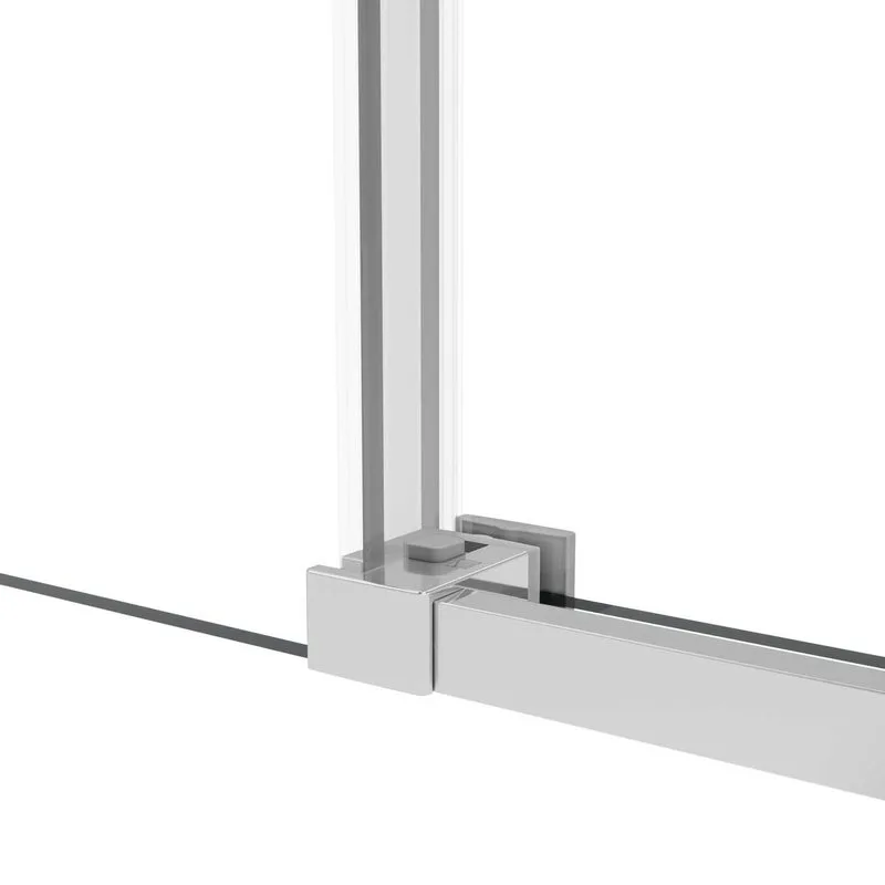 Душевая дверь в нишу Vincea Slim Soft VDS-1SS120CLBN 120 см, профиль брашированный никель, стекло пр Sancos — официальный сайт